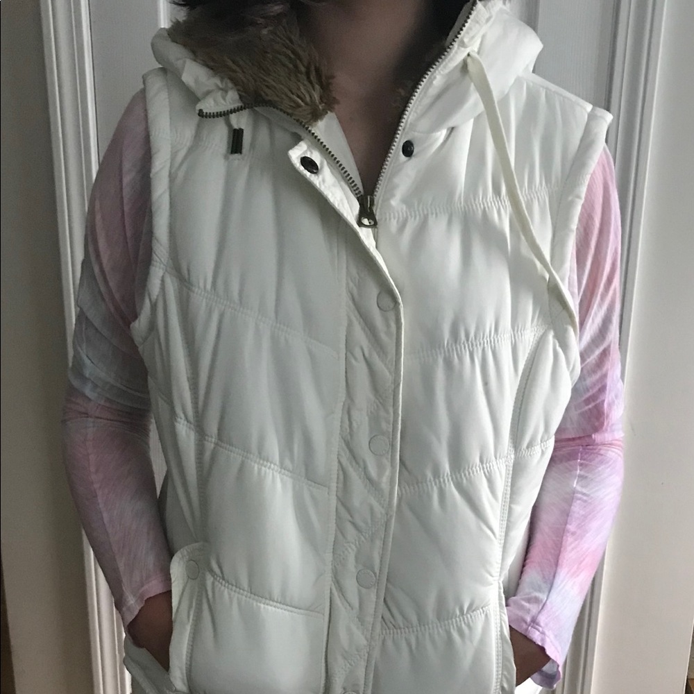 American Eagle Outfitters Sleeveless Jacket